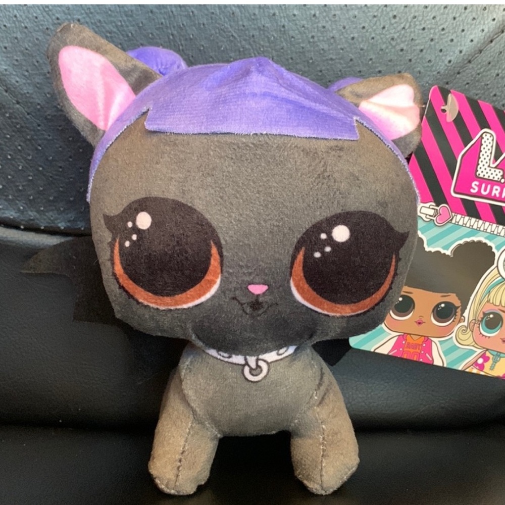 LOL Surprise Midnight Pup Plush 6”